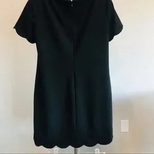 Anne klein scalloped dress new arrivals